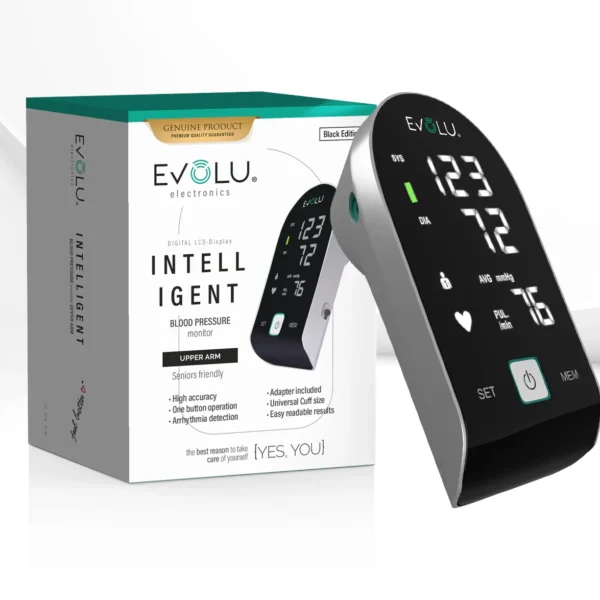 EVOLU Intelligent BP Monitor BALCK EDITION