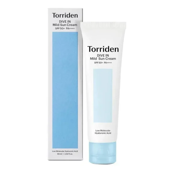 Torriden DIVE IN Mild Sun Cream SPF50+ PA++++ 60ml