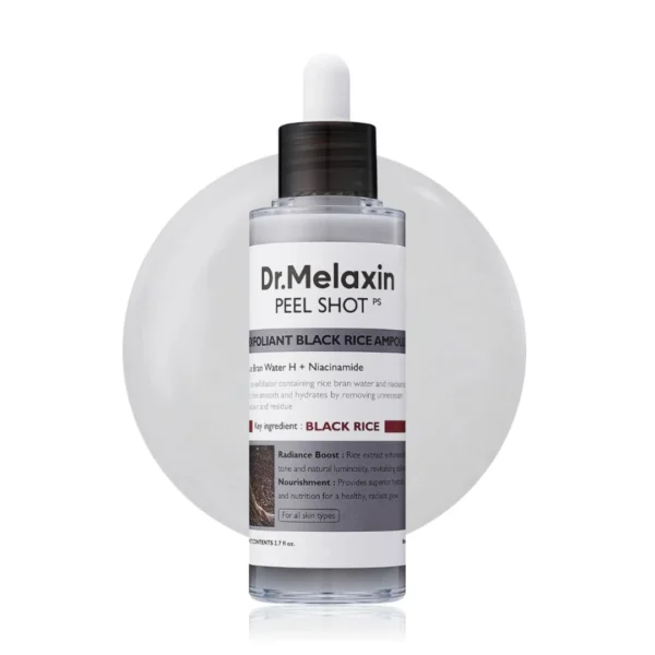 Dr. Melaxin Peel Shot Exfoliating Black Rice Ampoule 80 ml